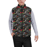 Eagle Pattern Print Design 04 Men's Padded Vest