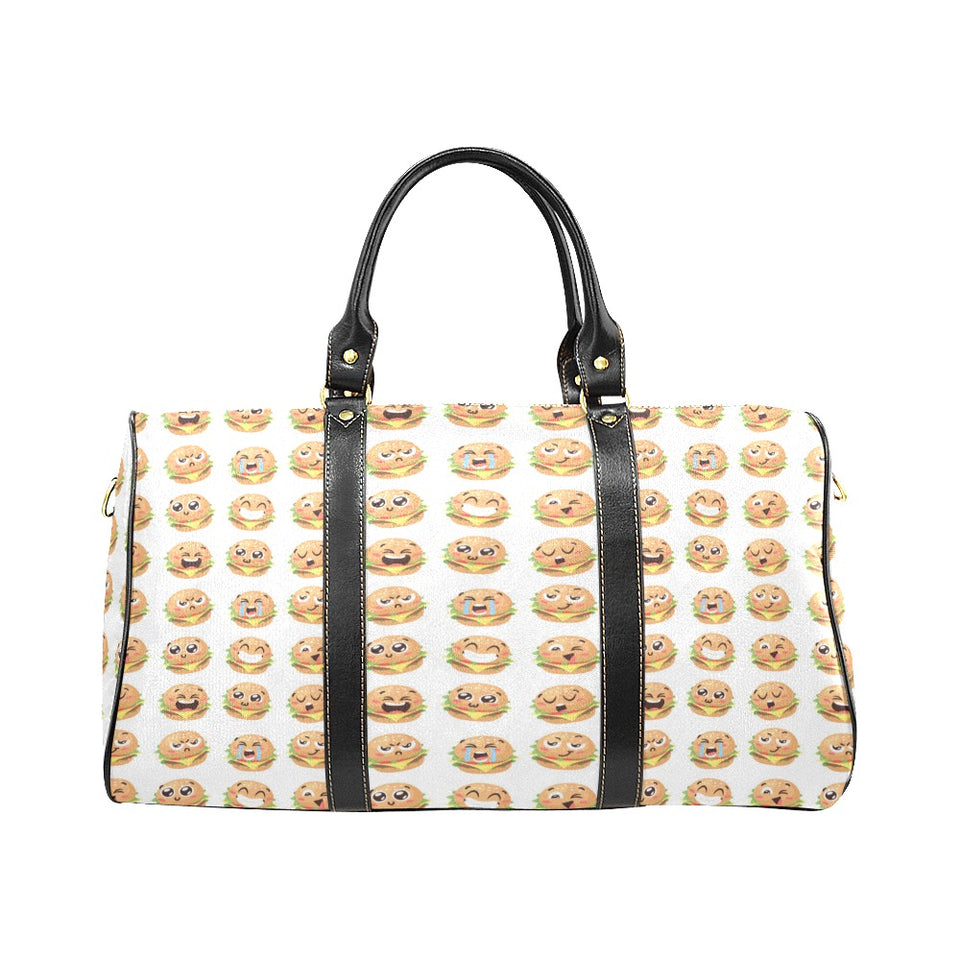 Hamburger Pattern Print Design 04 Travel Bag