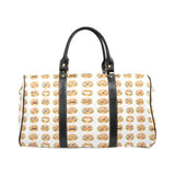 Hamburger Pattern Print Design 04 Travel Bag