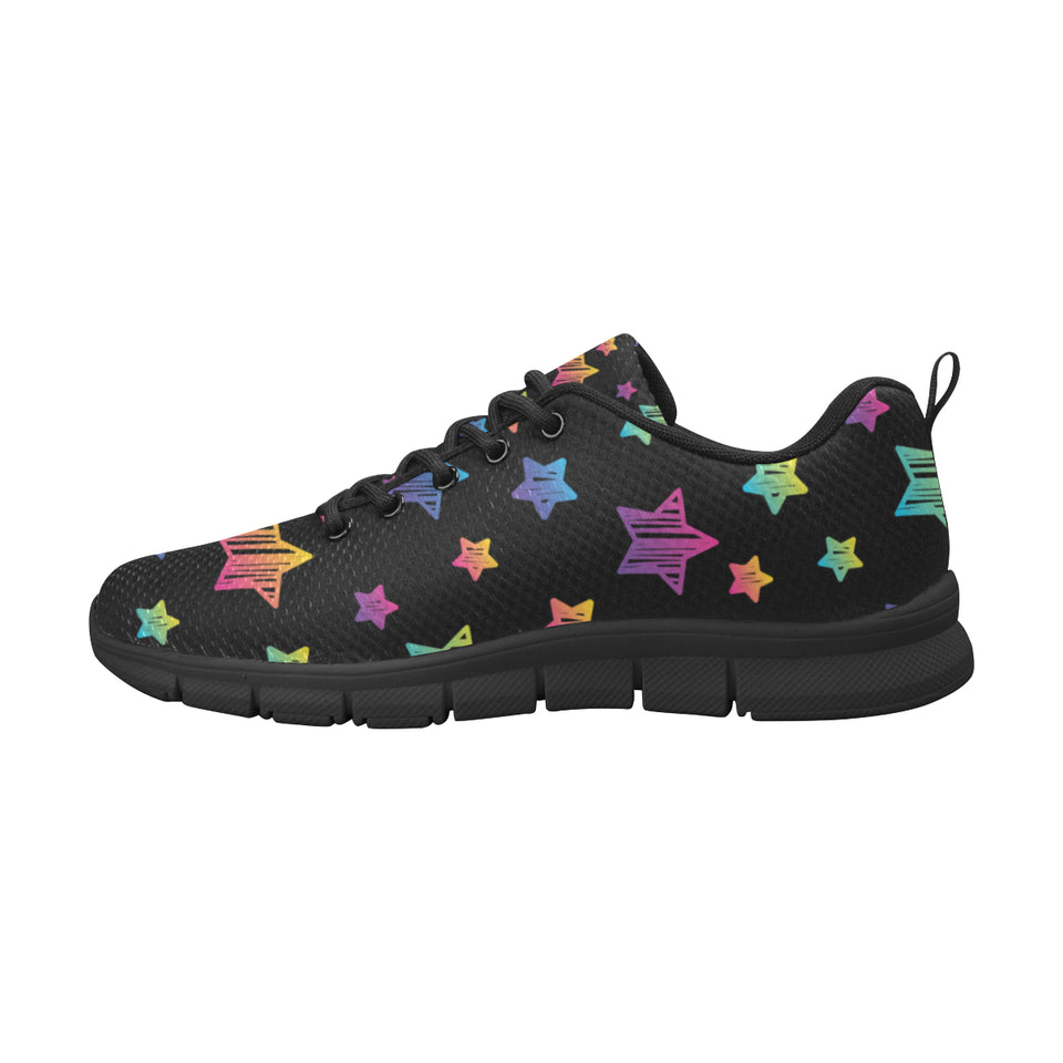 Colorful star pattern Women's Sneaker Shoes