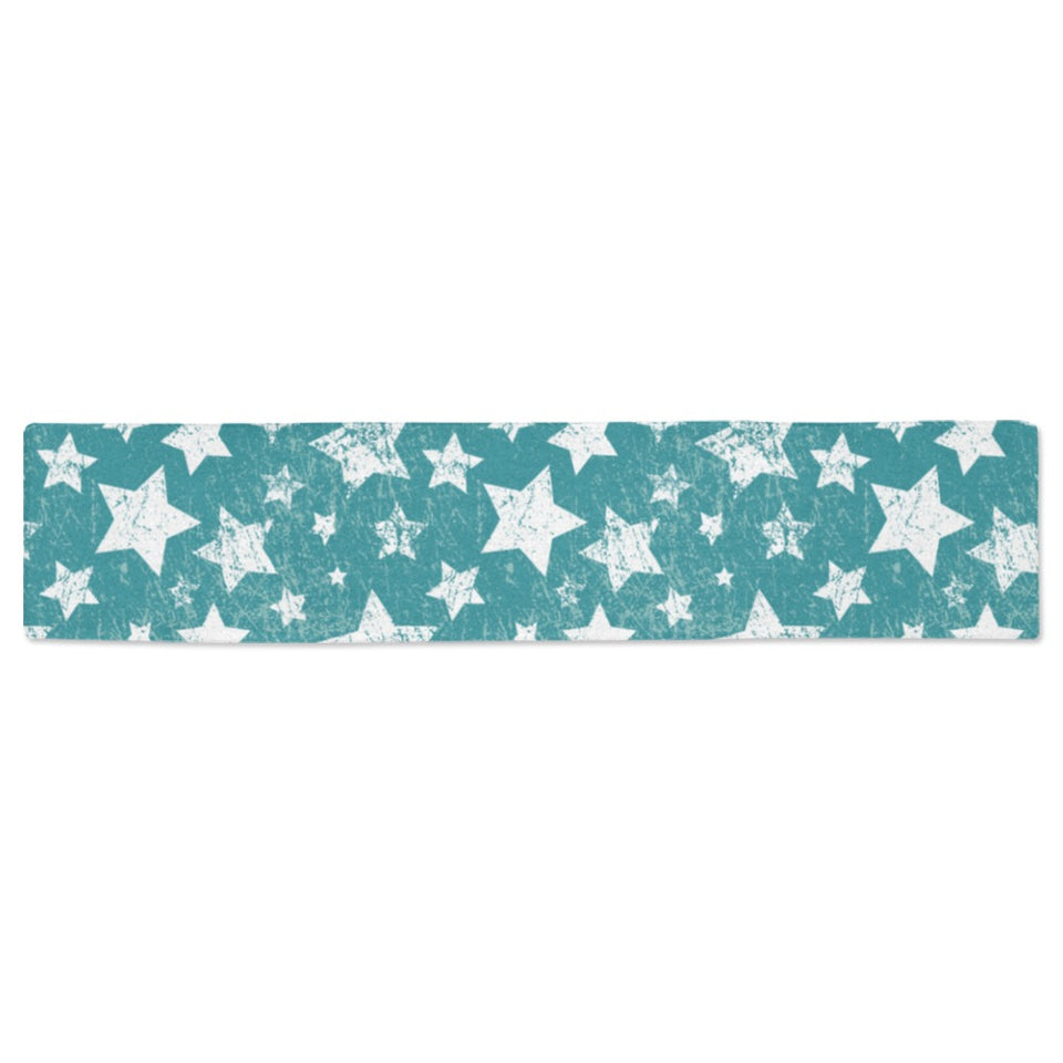 Vintage star pattern Table Runner