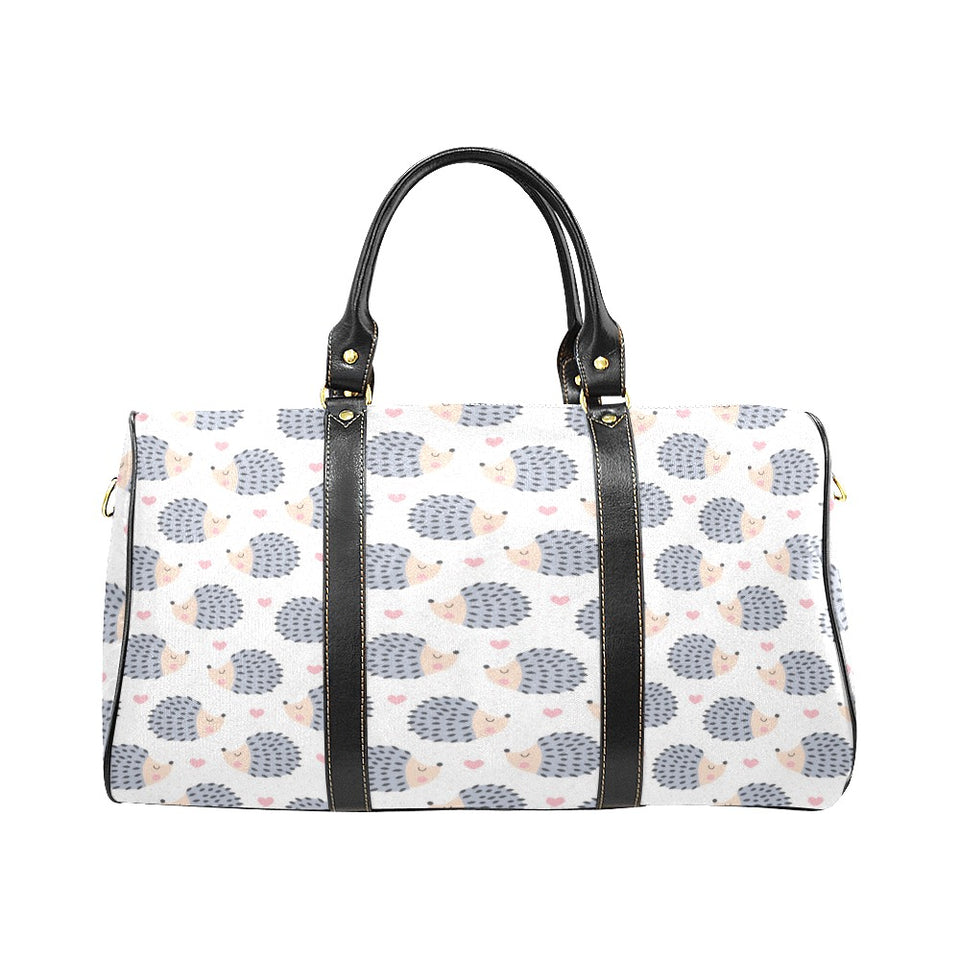 Hedgehog Pattern Print Design 04 Travel Bag