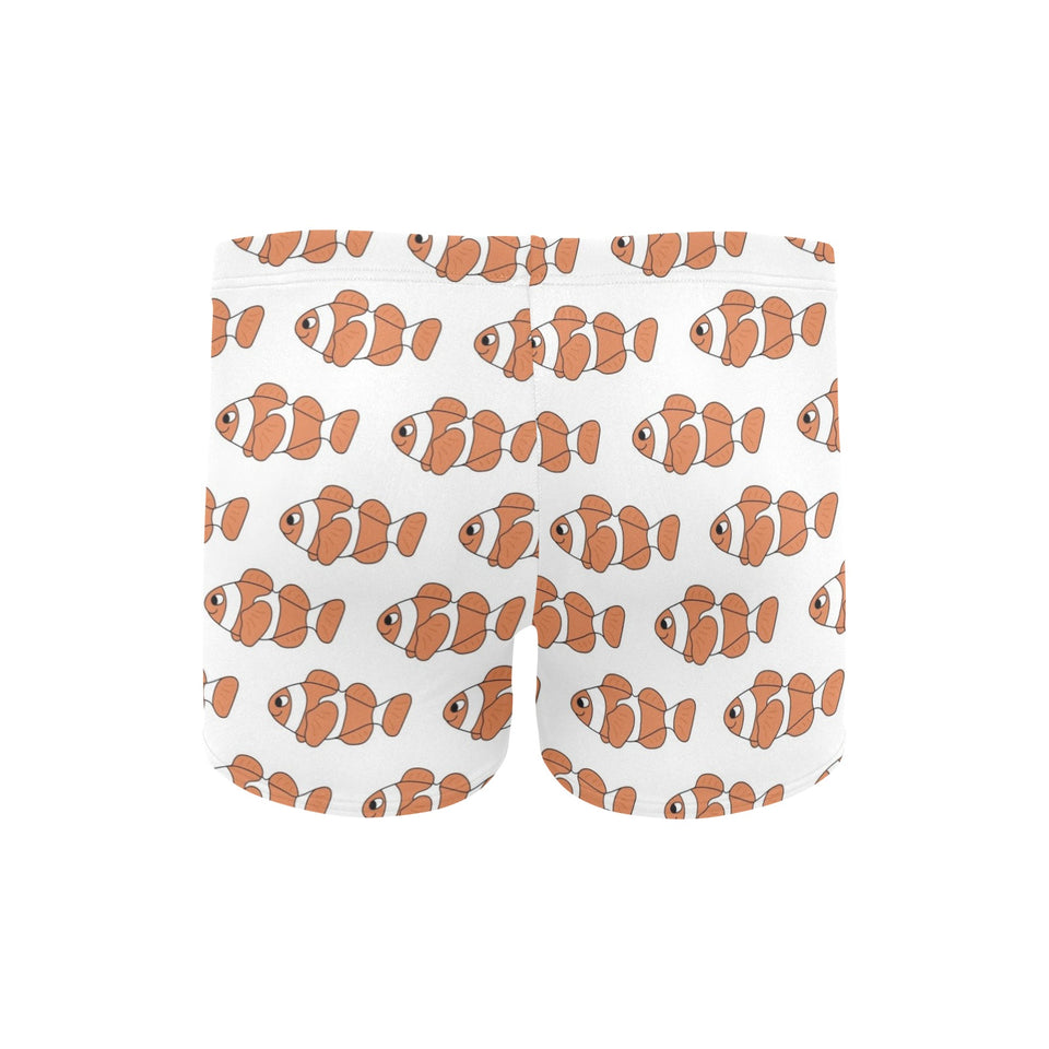 Clown Fish Pattern Print Design 05 Men's Swimming Trunks