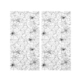Spider web cobweb pattern Gauze Curtain