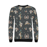 Cute koala pattern Women's Crew Neck Sweatshirt