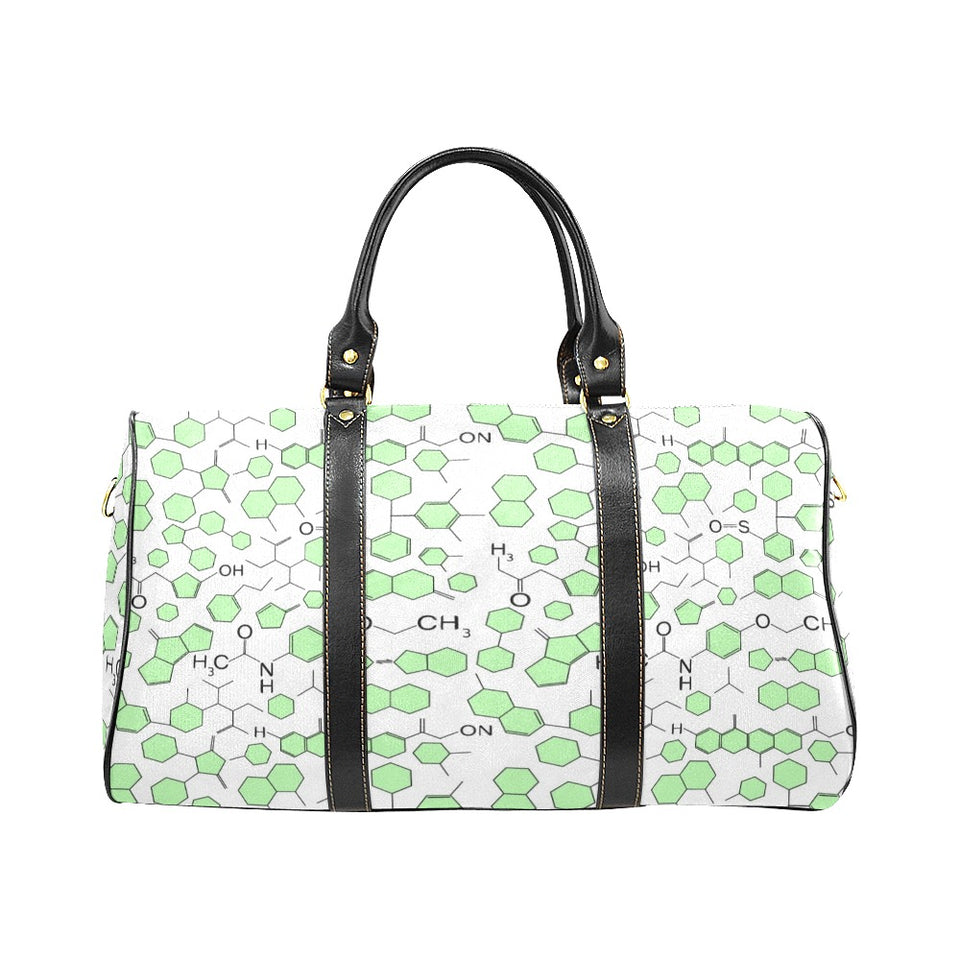 Chemistry Periodic Table Pattern Print Design 03 Travel Bag