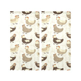 Cute rooster chicken cock Gauze Curtain
