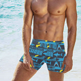 Shark dangerous Men's Swimming Trunks