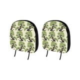 Bonsai pattern Car Headrest Cover