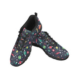 colorful space pattern planet star Women's Sneaker Shoes