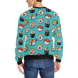 Cute sushi pattern Men's Crew Neck Sweatshirt