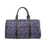 Eggplant Pattern Print Design 04 Travel Bag
