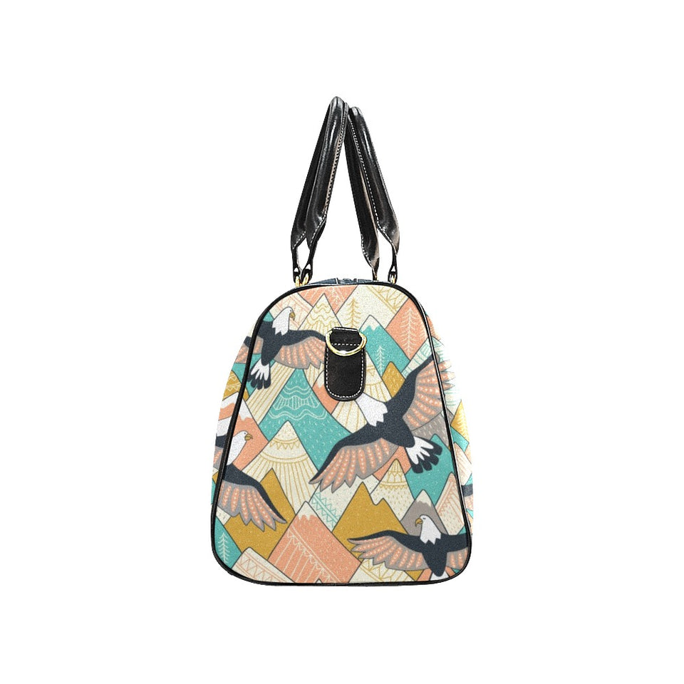 Eagle Pattern Print Design 02 Travel Bag