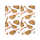 Paint Guitar Pattern Gauze Curtain