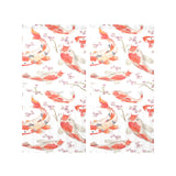Watercolor Koi Fish Carp Fish pattern Gauze Curtain