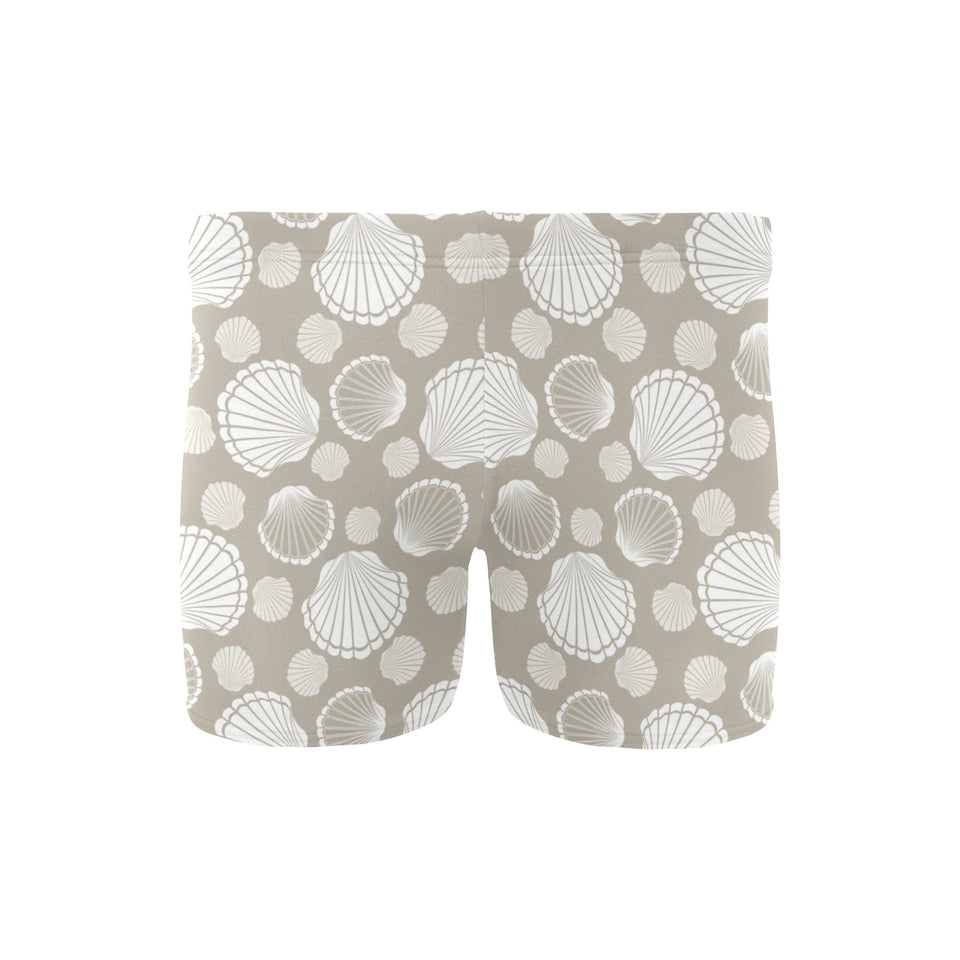 Scallop shell pattern Men's Swimming Trunks