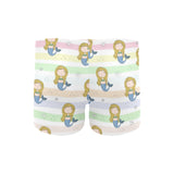 Cute hand drawn mermaid Men's Swimming Trunks