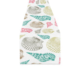Colorful shell pattern Table Runner