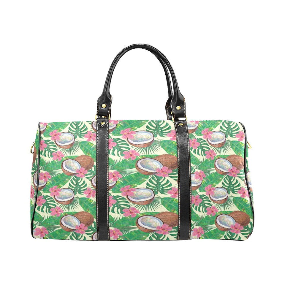 Coconut Pattern Print Design 01 Travel Bag