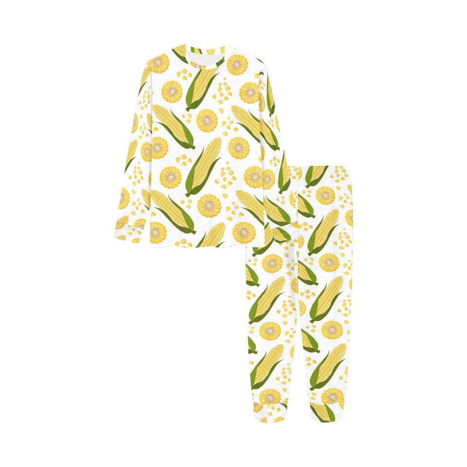 Corn Pattern Print Design 05 Kids' Boys' Girls' All Over Print Pajama Set