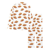 Clown Fish Pattern Print Design 03 Women's Long Pajama Set