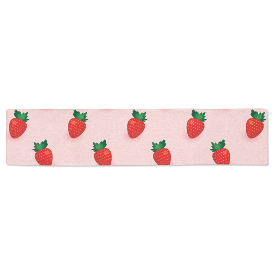 Strawberry beautiful pattern Table Runner