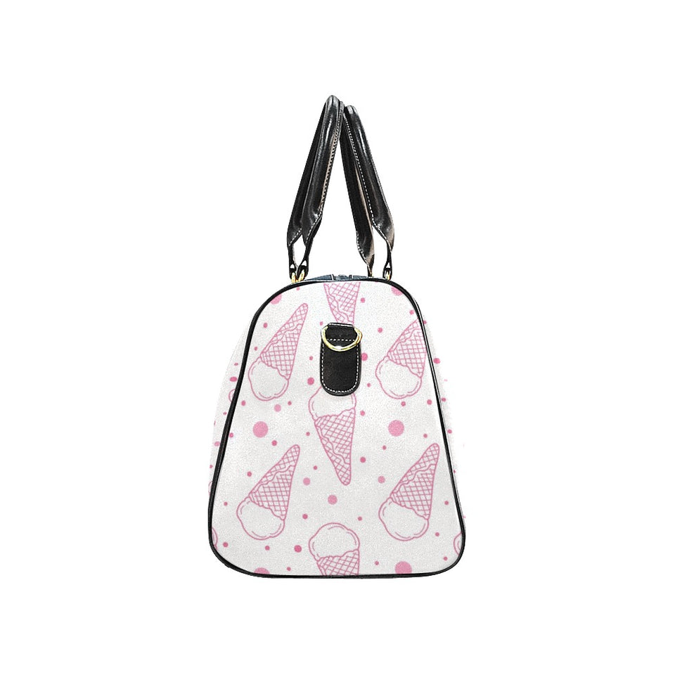 Hand drawn ice cream pattern Travel Bag