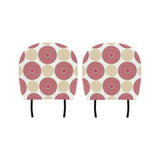 Circle indian pattern Car Headrest Cover