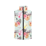 Colorful orchid flower pattern Men's Padded Vest