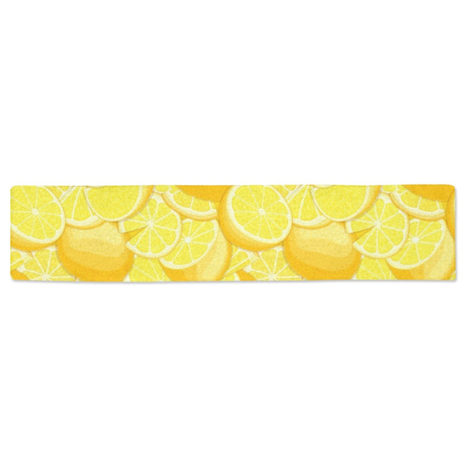 lemon pattern Table Runner