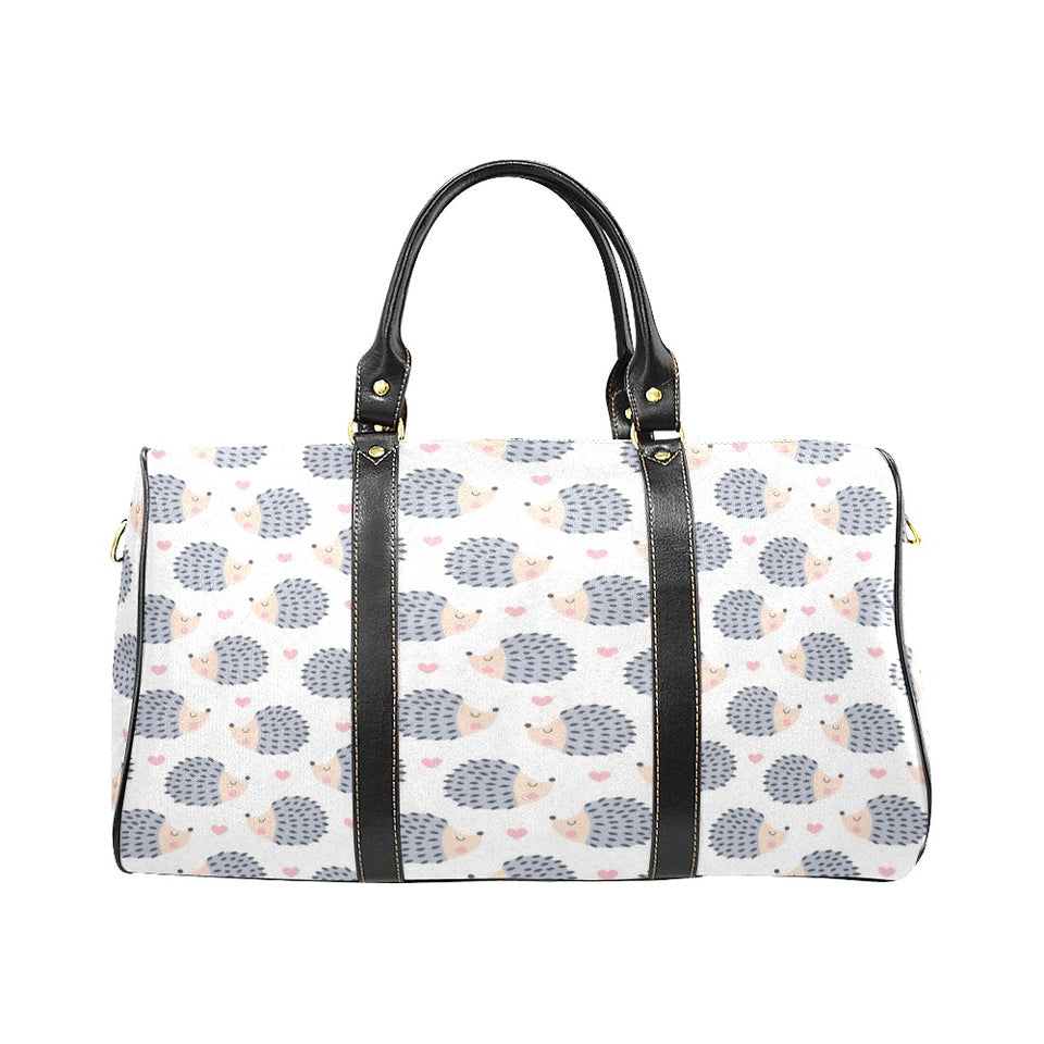 Hedgehog Pattern Print Design 04 Travel Bag