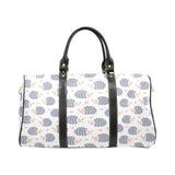 Hedgehog Pattern Print Design 04 Travel Bag
