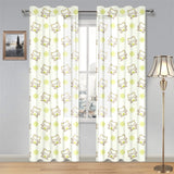 Cute cartoon frog baby pattern Gauze Curtain