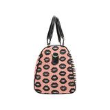 Lips Pattern Print Design 02 Travel Bag