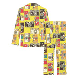Camera Pattern Print Design 02 Women's Long Pajama Set