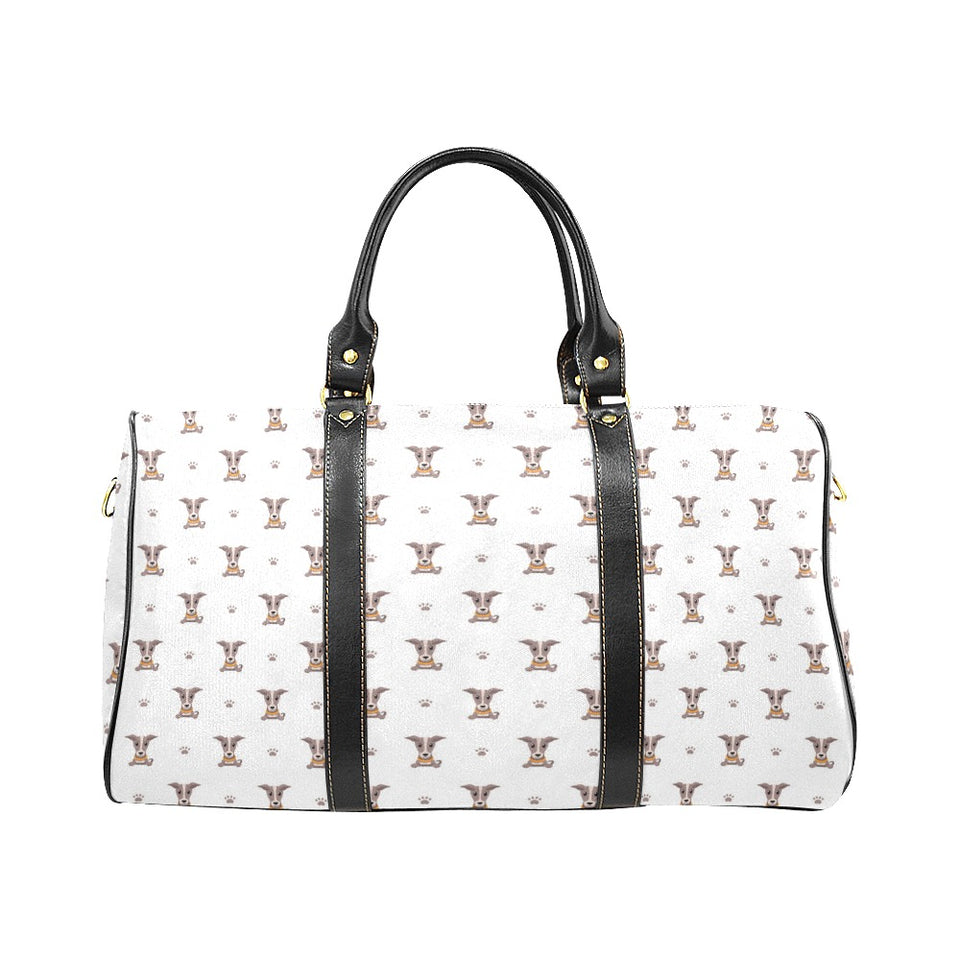 Greyhound Pattern Print Design 05 Travel Bag