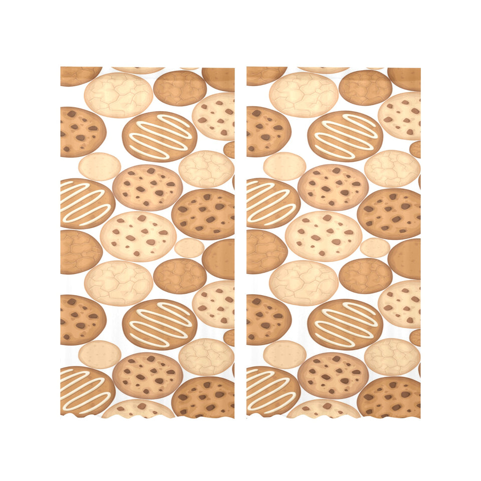 Various cookie pattern Gauze Curtain