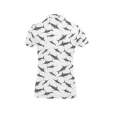 Swordfish Pattern Print Design 04 Women's All Over Print Polo Shirt