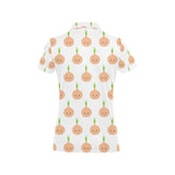 cute onions smiling faces Women's All Over Print Polo Shirt