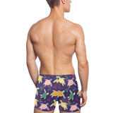 Colorful sea turtle pattern Men's Swimming Trunks