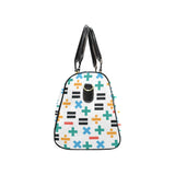Math Pattern Print Design 05 Travel Bag