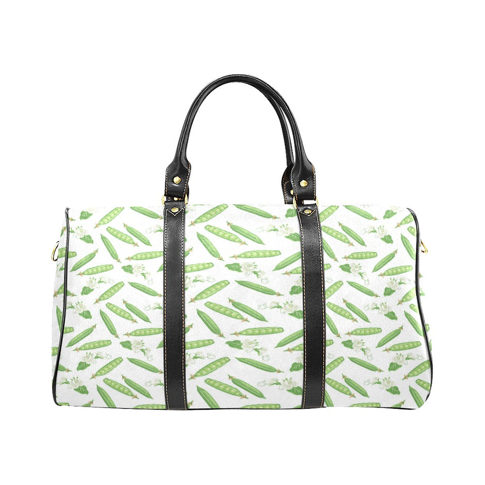 Green Peas Pattern Print Design 04 Travel Bag