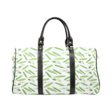Green Peas Pattern Print Design 04 Travel Bag