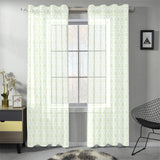 Cucumber pattern background Gauze Curtain