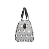 Bull Terrier Pattern Print Design 05 Travel Bag