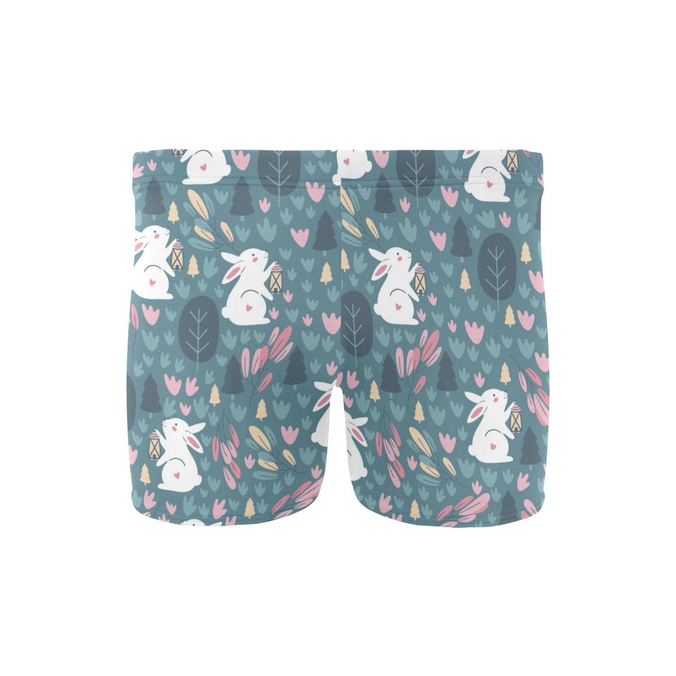 Cute rabbit pattern Men's Swimming Trunks