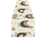 Cute rooster chicken cock Table Runner