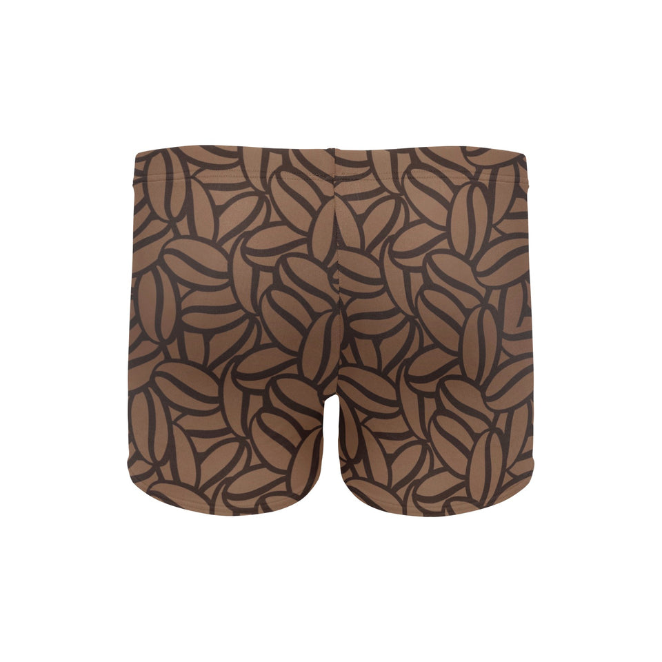 coffee bean pattern Men's Swimming Trunks