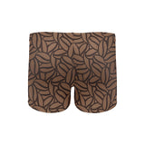 coffee bean pattern Men's Swimming Trunks