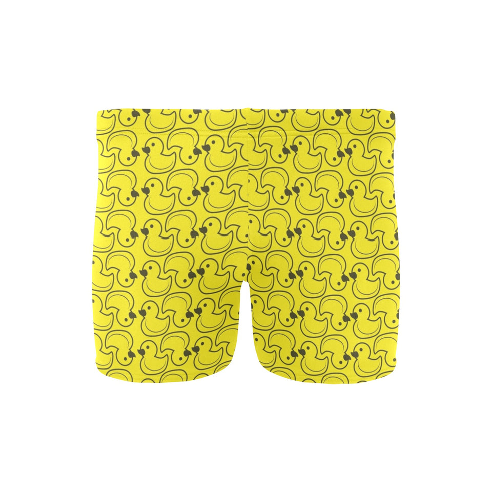 Duck Pattern Print Design 02 Men's Swimming Trunks